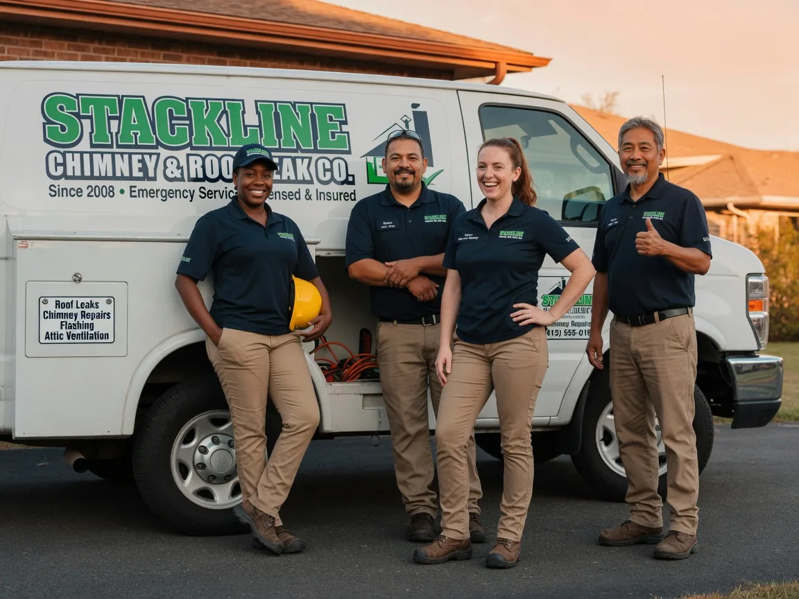 Chimney flashing repair company in Collins, GA